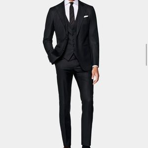 Mens BRAND NEW SUITSUPPLY 3 Piece Havana Suit Sz 36S, 30 Pants